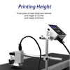 EURANNIT 150Plus Stable Online Printer 0.5/1 Inch Industrial Inkjet Printer for QR Barcode Batch Number Image Logo Expiry Date