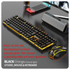Gaming Keyboard USB Floating Mechanical Feel Wired Keyboard, Suitable for Gaming and Office Mouse and Keyboard Set