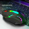 USB Wired Gaming Mouse 1200 DPI 3 Buttons Silent Mause Backlit Professional Gamer Mice Ergonomic Computer Mouse For PC Laptop