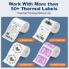 Phomemo Label Printer M110 Label Maker Barcode Label Printer for Address, Barcode, Clothing, Photo,Logo,Jewelry,Retail,Business