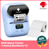 Phomemo M110 Label Printer Mini Printer Thermal Label Maker Portable Labeling Machine for Business Barcode Cable School