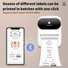 Phomemo M110 Label Printer Mini Printer Thermal Label Maker Portable Labeling Machine for Business Barcode Cable School