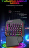5 in 1 RGB Gaming Keyboard Mouse Combo One Handed Controller Converter  Wired Low Latency for PUBG Mobile Android iOS PC