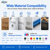 Faith 7'' Industrial Online Inkjet Printer 12.7mm QR Barcode Batch Number Logo Expiry Date Coding Machine