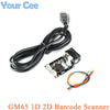 GM65 GM65S 1D 2D QR Code Image Barcode Identification Module Scanner Scanning Embedded Bar Code Reader Board with Cable