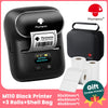 Phomemo M110 Label Printer Mini Printer Thermal Label Maker Portable Labeling Machine for Business Barcode Cable School