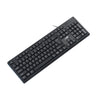 RGB Colorful Gaming Keyboard 104 Keys Wired Mechanical Feel Standard Keyboard for Windows Laptop Computer