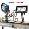 Faith 7'' Industrial Online Inkjet Printer 12.7mm QR Barcode Batch Number Logo Expiry Date Coding Machine