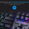 104 Key Backlit Mechanical Keyboard Wired Gaming Keyboard Waterproof Luminous Keyboard And Mouse Set for Gamer PC Laptop Office