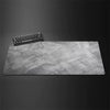 Gray Mouse Pad Large/Small Overlocked Mousepad NonSlip Desktop Keyboard Table Pad Gray Series Game Desk Mat Computer Accessories