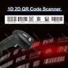 1D 2D QR Handheld Barcode Scanner Reader Bar Reader Portable USB Wireless 2.4G Bluetooth Connect PDF417 DM Code 3 in 1 1.5m Drop