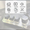 USB Mechanical Keyboard Gamer 3Keys Macro Custom Keyboard RGB Gaming Custom Programming Knob Mini Keyboard Keypads For Photoshop