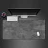 Gray Mouse Pad Large/Small Overlocked Mousepad NonSlip Desktop Keyboard Table Pad Gray Series Game Desk Mat Computer Accessories