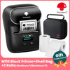 Phomemo M110 Label Printer Mini Printer Thermal Label Maker Portable Labeling Machine for Business Barcode Cable School