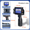 P7 25.4mm Portable Handheld Inkjet Printer for QR Barcode Batch Date Number Logo Expiry Date Coding Inkjet Coding Machine