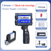 P7 25.4mm Portable Handheld Inkjet Printer for QR Barcode Batch Date Number Logo Expiry Date Coding Inkjet Coding Machine