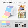 Marklife X2 Label Printer 20-50mm Thermal Bluetooth Mobile Maker for Barcode Name Date Labeling File Folder Label Tag Printing