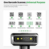 Eyoyo Blueooth Wireless 2D Barcode Scanner and Wired QR Barcode Reader PDF417 Automatic Sensing for Pos Scanning