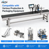 Faith 7'' Industrial Online Inkjet Printer 12.7mm QR Barcode Batch Number Logo Expiry Date Coding Machine