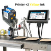 Faith 7'' Industrial Online Inkjet Printer 12.7mm QR Barcode Batch Number Logo Expiry Date Coding Machine