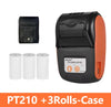 Mini Portable Thermal Printer GOOJPRT PT-210 58mm Handheld Barcode Thermal Printer 203dpi Electronic Labeler POS Android /iOS