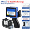 12.7mm Portable Mini Handheld Inkjet Printer for QR Barcode Batch Date Number Logo Expiry Date Coding Machine 28 Languages