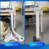 Automatic Label Rewinder 100mm Self-Adhesive Barcode Paper Two-Way Rewinding Machine Label Recycling Machine