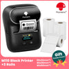 Phomemo M110 Label Printer Mini Printer Thermal Label Maker Portable Labeling Machine for Business Barcode Cable School