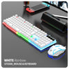 Gaming Keyboard USB Floating Mechanical Feel Wired Keyboard, Suitable for Gaming and Office Mouse and Keyboard Set
