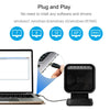 2D Barcode Scanner Gobal exposure Desktop Flat Hands-free High-performance Scanning Platform 1D 2D QR code Reader for Retail Pay