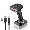 Eyoyo Blueooth Wireless 2D Barcode Scanner and Wired QR Barcode Reader PDF417 Automatic Sensing for Pos Scanning