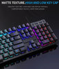 104 Key Backlit Mechanical Keyboard Wired Gaming Keyboard Waterproof Luminous Keyboard And Mouse Set for Gamer PC Laptop Office
