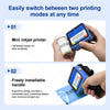 12.7mm Portable Mini Handheld Inkjet Printer for QR Barcode Batch Date Number Logo Expiry Date Coding Machine 28 Languages