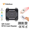 FM700B QR Code RFID Card Reader NFC 1D 2D QR Code Reader Access Control Barcode Scanner USB RS232 Wiegand for Kiosk Turnstile