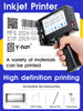 Yhan 12.7mm portable inkjet printer unencripted for Expiry Date Barcode QR Code Batch Numbers Best Value Logo Printing