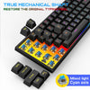 60% Wired Mechanical Keyboard RGB Gaming Office Supplies Keyboards Ergonomic mini USB Teclado gamer Tastiera Meccanica White