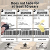 4x6 Inch Direct Thermal Shipping Labels 100/200 Sheets Adhesive Paper White Sticker For DHL UPS Express LOGO Barcode Label Maker