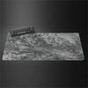 Gray Mouse Pad Large/Small Overlocked Mousepad NonSlip Desktop Keyboard Table Pad Gray Series Game Desk Mat Computer Accessories