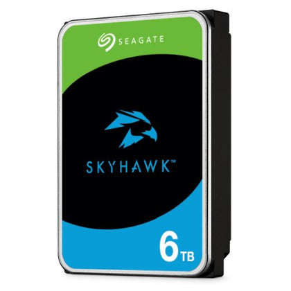 Seagate 3.5" 6TB SATA3 SkyHawk Surveillance Hard Drive 256MB Cache 16 Drive Bays Supported 24/7 CMR OEM