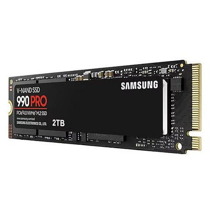 Samsung 2TB 990 PRO M.2 NVMe SSD M.2 2280 PCIe 4.0 V-NAND R/W 7450/6900 MB/s 1400K/1550K IOPS