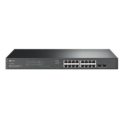 TP-LINK (SG2218P) JetStream 18-Port Gigabit Smart Switch w/ 16-Port PoE+ 2x SFP IPv6 Centralised Management