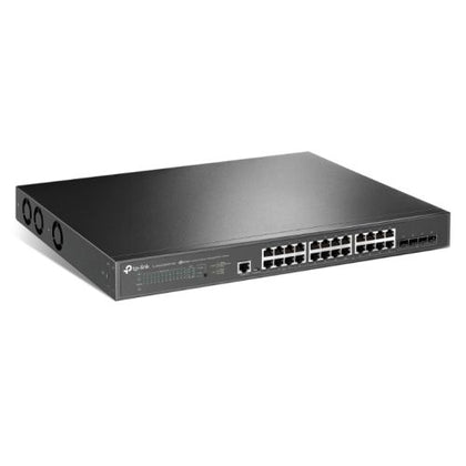 TP-LINK (SG3428XPP-M2) JetStream 24-Port 2.5GBASE-T & 4-Port 10GE SFP+ L2+ Managed Switch with 16-Port PoE+ & 8-Port PoE++ Rackmountable