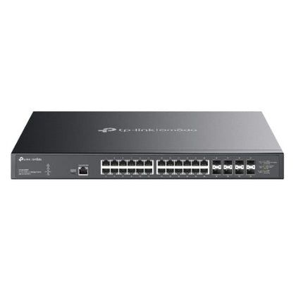 TP-LINK (SX3832MPP) Omada 32-Port 10GE L2+ Managed Switch with 24-Port PoE++ 8x 1/10 Gbps SFP+ Slots Rackmountable