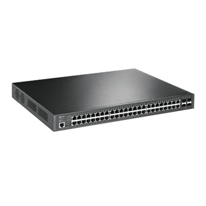 TP-LINK (SG3452P) JetStream 52-Port Gigabit L2+ Managed Switch with 48-Port PoE+ 4 SFP Slots Rackmountable