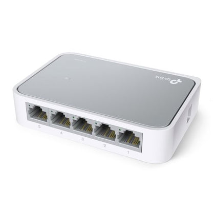 TP-LINK (TL-SF1005D V16) 5-Port 10/100Mbps Unmanaged Desktop Switch Plastic Case