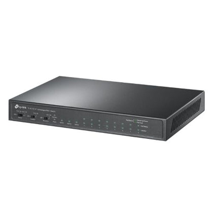 TP-LINK (TL-SL1311P) 8-Port 10/100Mbps + 3-Port Gigabit Desktop Switch with 8-Port PoE+ GB SFP Port