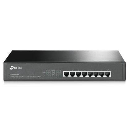 TP-LINK (TL-SG1008MP) 8-Port Gigabit Unmanaged Desktop/Rackmount Switch 8-Port PoE+ Metal