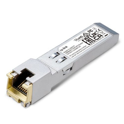 TP-LINK (SM331T) 1000BASE-T RJ45 SFP Module Support TX Disable 	100m Reach Over Cat5e or Above Hot-Pluggable