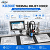 Faith 7'' Industrial Online Inkjet Printer 12.7mm QR Barcode Batch Number Logo Expiry Date Coding Machine