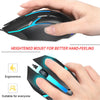 USB Wired Gaming Mouse 5000 DPI 3 Buttons Silent Mause Backlit Professional Gamer Mice Ergonomic Computer Mouse For PC Laptop